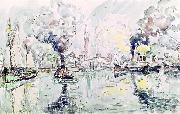 Paul Signac Cherbourg painting